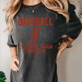 Baseball Tee For Men Women Women's Comfort Colors T-Shirt Pepper