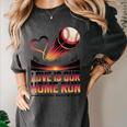 Baseball Valentine Forever On Deck For You Women's Comfort Colors T-Shirt Pepper Baseball Valentine Forever On Deck For You Women's Comfort Colors T-Shirt Pepper