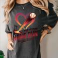 Baseball Valentine Love Is Our Home Run Apparel Women's Comfort Colors T-Shirt Pepper Baseball Valentine Love Is Our Home Run Apparel Women's Comfort Colors T-Shirt Pepper