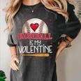 Baseball Is My Valentine Valentines Day Men Boys Kids Teen Women's Comfort Colors T-Shirt Pepper Baseball Is My Valentine Valentines Day Men Boys Kids Teen Women's Comfort Colors T-Shirt Pepper