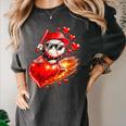 Baseball Valentine's Day Drip Ice Cream Team Women's Comfort Colors T-Shirt Pepper Baseball Valentine's Day Drip Ice Cream Team Women's Comfort Colors T-Shirt Pepper
