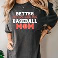 Better Not Mess With This Baseball Mom Women's Comfort Colors T-Shirt Pepper Better Not Mess With This Baseball Mom Women's Comfort Colors T-Shirt Pepper