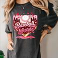 Boys Valentine Baseball Lifestyle Home Plate Ice-Cream Drip Women's Comfort Colors T-Shirt Pepper Boys Valentine Baseball Lifestyle Home Plate Ice-Cream Drip Women's Comfort Colors T-Shirt Pepper