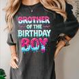 Brother Of The Birthday Boy Ice Cream Baseball Family Party Women's Comfort Colors T-Shirt Pepper Brother Of The Birthday Boy Ice Cream Baseball Family Party Women's Comfort Colors T-Shirt Pepper