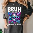 Bruh It's My 67 33 Days Of School Baseball 100 Days Smarter Women's Comfort Colors T-Shirt Pepper Bruh It's My 67 33 Days Of School Baseball 100 Days Smarter Women's Comfort Colors T-Shirt Pepper