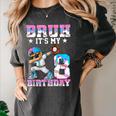 Bruh It's My 8th Birthday Baseball Ice Cream Drip 8 Year Old Women's Comfort Colors T-Shirt Pepper Bruh It's My 8th Birthday Baseball Ice Cream Drip 8 Year Old Women's Comfort Colors T-Shirt Pepper