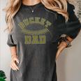 Bucket Dad Softball Dad Baseball Player Dad Women's Comfort Colors T-Shirt Pepper Bucket Dad Softball Dad Baseball Player Dad Women's Comfort Colors T-Shirt Pepper