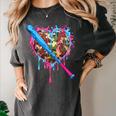 Camo Baseball Heart Drip Valentine Baseball Icecream Boys Women's Comfort Colors T-Shirt Pepper Camo Baseball Heart Drip Valentine Baseball Icecream Boys Women's Comfort Colors T-Shirt Pepper