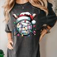 Christmas Baseball Boy Youth Kid Men Santa Hat Xmas Baseball Women's Comfort Colors T-Shirt Pepper Christmas Baseball Boy Youth Kid Men Santa Hat Xmas Baseball Women's Comfort Colors T-Shirt Pepper