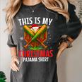 My Christmas Baseball Pajama Helmet Santa Xmas Men Boys Women's Comfort Colors T-Shirt Pepper