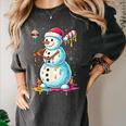 Christmas Baseball Snowman Drip For Boys Men Girls Women Women's Comfort Colors T-Shirt Pepper Christmas Baseball Snowman Drip For Boys Men Girls Women Women's Comfort Colors T-Shirt Pepper