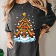 Christmas Baseball Tree Lights Xmas Women's Comfort Colors T-Shirt Pepper Christmas Baseball Tree Lights Xmas Women's Comfort Colors T-Shirt Pepper