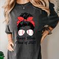 Class Of 2025 Baseball Mom Senior Graduation Graduate Women Women's Comfort Colors T-Shirt Pepper Class Of 2025 Baseball Mom Senior Graduation Graduate Women Women's Comfort Colors T-Shirt Pepper