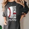 Class Of 2025 Senior 2025 Baseball Mom 2025 Women's Comfort Colors T-Shirt Pepper Class Of 2025 Senior 2025 Baseball Mom 2025 Women's Comfort Colors T-Shirt Pepper