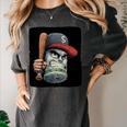Cool Dollar Bill Guy With Cap And Baseball Costume Premium Tri-Blend Women's Comfort Colors T-Shirt Pepper Cool Dollar Bill Guy With Cap And Baseball Costume Premium Tri-Blend Women's Comfort Colors T-Shirt Pepper