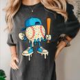 Cool Drip Baseball Shirt Youth Baseball Drip Women's Comfort Colors T-Shirt Pepper Cool Drip Baseball Shirt Youth Baseball Drip Women's Comfort Colors T-Shirt Pepper