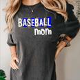 Custom Hustle Tball Tee Ball Womens Baseball Mom Women's Comfort Colors T-Shirt Pepper