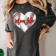 Cute Baseball Mom Heart Mother's Day Sport Mama Mom Life Women's Comfort Colors T-Shirt Pepper Cute Baseball Mom Heart Mother's Day Sport Mama Mom Life Women's Comfort Colors T-Shirt Pepper