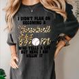 I Didn't Plan On Becoming a Baseball Mom Baseball Women's Comfort Colors T-Shirt Pepper I Didn't Plan On Becoming a Baseball Mom Baseball Women's Comfort Colors T-Shirt Pepper