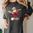 Dominican Santa Christmas Beisbol Baseball Dominicano Women's Comfort Colors T-Shirt Pepper Dominican Santa Christmas Beisbol Baseball Dominicano Women's Comfort Colors T-Shirt Pepper