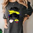 Ecuador Baseball Mom Ecuadorian Baseball Girl Women's Comfort Colors T-Shirt Pepper Ecuador Baseball Mom Ecuadorian Baseball Girl Women's Comfort Colors T-Shirt Pepper
