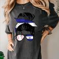 El Salvador Baseball Mom Salvador Baseball Girl Women's Comfort Colors T-Shirt Pepper El Salvador Baseball Mom Salvador Baseball Girl Women's Comfort Colors T-Shirt Pepper