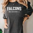 Falcons Baseball Inspired Women's Comfort Colors T-Shirt Pepper Falcons Baseball Inspired Women's Comfort Colors T-Shirt Pepper