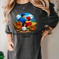 Father Son Baseball Father's Day Women's Comfort Colors T-Shirt Pepper