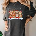Football Baseball Basketball Player Sport Christmas Women's Comfort Colors T-Shirt Pepper Football Baseball Basketball Player Sport Christmas Women's Comfort Colors T-Shirt Pepper