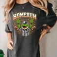 Football Referee Touchdown Baseball Homerun Frog Women's Comfort Colors T-Shirt Pepper