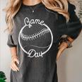 Game Day Baseball Mom Women's Comfort Colors T-Shirt Pepper Game Day Baseball Mom Women's Comfort Colors T-Shirt Pepper
