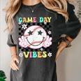 Game Day Vibes Softball Baseball Groovy Game Day Girls Women Women's Comfort Colors T-Shirt Pepper Game Day Vibes Softball Baseball Groovy Game Day Girls Women Women's Comfort Colors T-Shirt Pepper