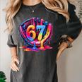 Gen Alpha Slang Ice Cream Drip Six Seven 67 Baseball Catcher Women's Comfort Colors T-Shirt Pepper