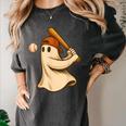 Ghost Baseball Halloween Costume Men Boys Kids Women's Comfort Colors T-Shirt Pepper
