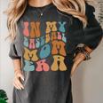 Groovy In My Baseball Mom Era Softball Game Day Women's Comfort Colors T-Shirt Pepper