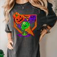 Halloween Baseball Ice Cream Drip Boys Girls Youth Women's Comfort Colors T-Shirt Pepper Halloween Baseball Ice Cream Drip Boys Girls Youth Women's Comfort Colors T-Shirt Pepper