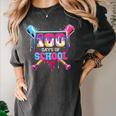 Happy 100 Days Of School Baseball Drip Theme Party 100th Day Women's Comfort Colors T-Shirt Pepper Happy 100 Days Of School Baseball Drip Theme Party 100th Day Women's Comfort Colors T-Shirt Pepper