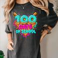Happy 100 Days Of School Costume Baseball Drip Ice Cream Women's Comfort Colors T-Shirt Pepper Happy 100 Days Of School Costume Baseball Drip Ice Cream Women's Comfort Colors T-Shirt Pepper