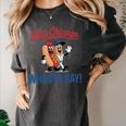 Hey Chicago Whadya Say Baseball Hot Dog Women's Comfort Colors T-Shirt Pepper Hey Chicago Whadya Say Baseball Hot Dog Women's Comfort Colors T-Shirt Pepper