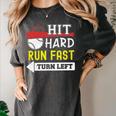 Hit Hard Run Fast Turn Left Baseball Quote Fan Coach Premium Tri-Blend Women's Comfort Colors T-Shirt Pepper Hit Hard Run Fast Turn Left Baseball Quote Fan Coach Premium Tri-Blend Women's Comfort Colors T-Shirt Pepper