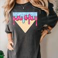 Ice Cream Baseball Cone Dripping Sprinkles Kids Boys Summer Premium Tri-Blend Women's Comfort Colors T-Shirt Pepper Ice Cream Baseball Cone Dripping Sprinkles Kids Boys Summer Premium Tri-Blend Women's Comfort Colors T-Shirt Pepper