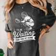 I'Ll Be Waiting For You At Home Baseball Women's Comfort Colors T-Shirt Pepper I'Ll Be Waiting For You At Home Baseball Women's Comfort Colors T-Shirt Pepper