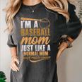 I`m a Baseball Mom Just Like a Normal Mom Except Much Cooler Women's Comfort Colors T-Shirt Pepper I`m a Baseball Mom Just Like a Normal Mom Except Much Cooler Women's Comfort Colors T-Shirt Pepper