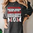 I'm a Bat Findin Washin' Baseball Mom Baseball Women's Comfort Colors T-Shirt Pepper