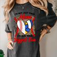I'm Their Biggest Fan Volleyball Baseball Mom Women's Comfort Colors T-Shirt Pepper