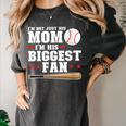 I'm Not Just His Mom I'm His Biggest Fan Baseball Mom Women's Comfort Colors T-Shirt Pepper I'm Not Just His Mom I'm His Biggest Fan Baseball Mom Women's Comfort Colors T-Shirt Pepper
