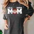 I'm A Proud Mom Football Baseball Mom Women's Comfort Colors T-Shirt Pepper I'm A Proud Mom Football Baseball Mom Women's Comfort Colors T-Shirt Pepper