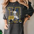 Jackson Chourio Milwaukee MLB Baseball Player MLBJCH202M Women's Comfort Colors T-Shirt Pepper Jackson Chourio Milwaukee MLB Baseball Player MLBJCH202M Women's Comfort Colors T-Shirt Pepper