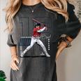 Jarren Duran Boston MLB Baseball Players MLBJDU202M Women's Comfort Colors T-Shirt Pepper