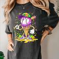 Kids Baseball Drip Ice Cream Apparel Kids Boys Mardi Gras Women's Comfort Colors T-Shirt Pepper Kids Baseball Drip Ice Cream Apparel Kids Boys Mardi Gras Women's Comfort Colors T-Shirt Pepper